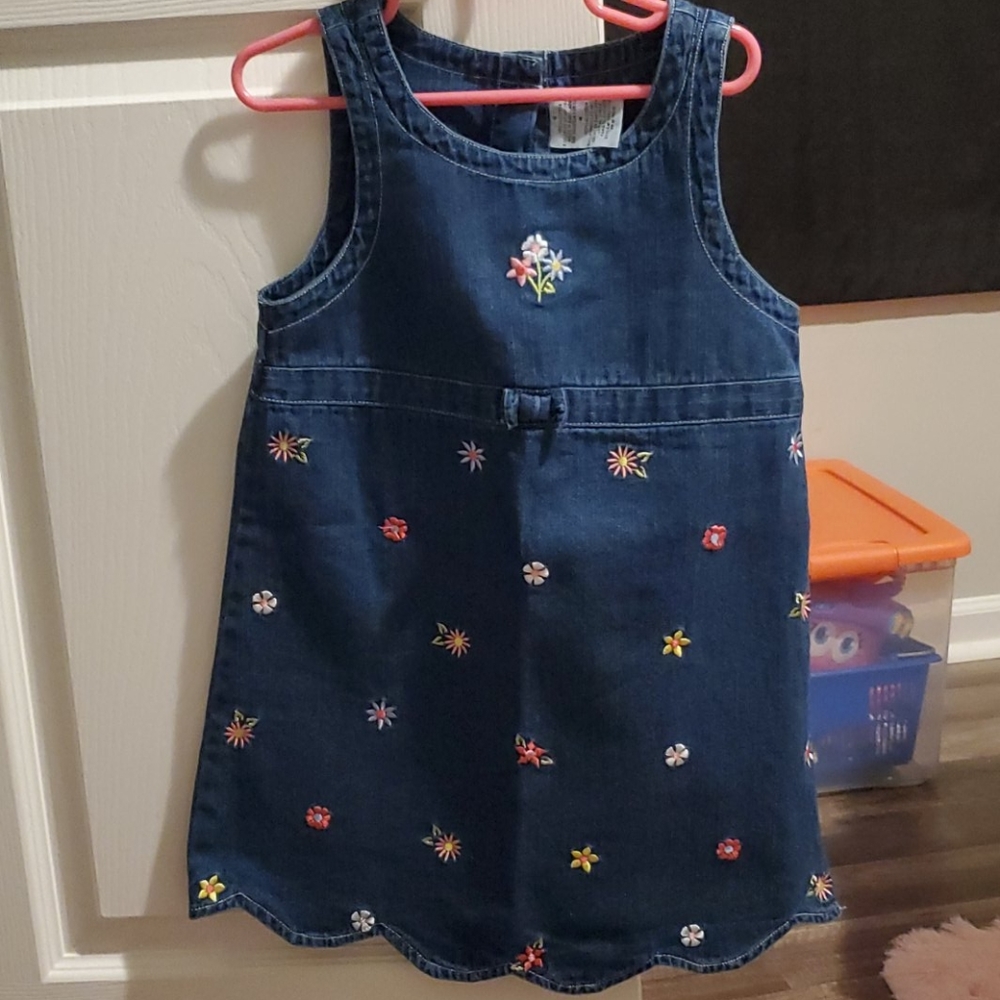Denim Toddler Dress